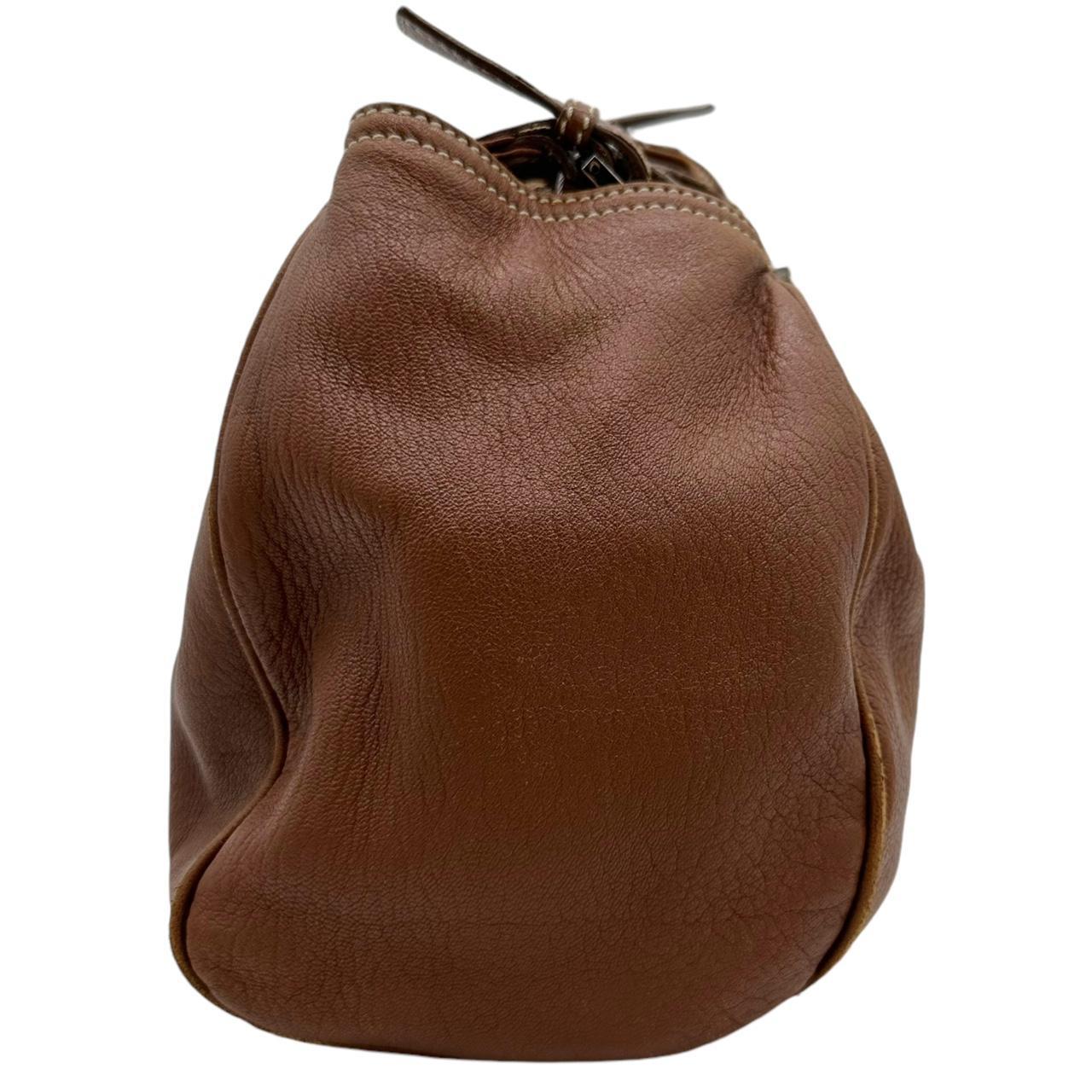 Fendi Tan Leather Shoulder Bag - Outfit Repeater