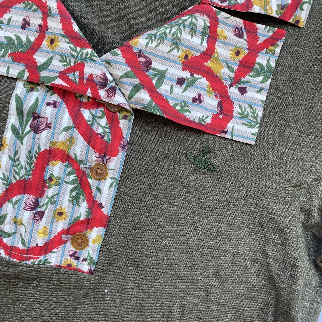 Vivienne Westwood Red Label Printed Collar Polo Style T-Shirt - Outfit Repeater