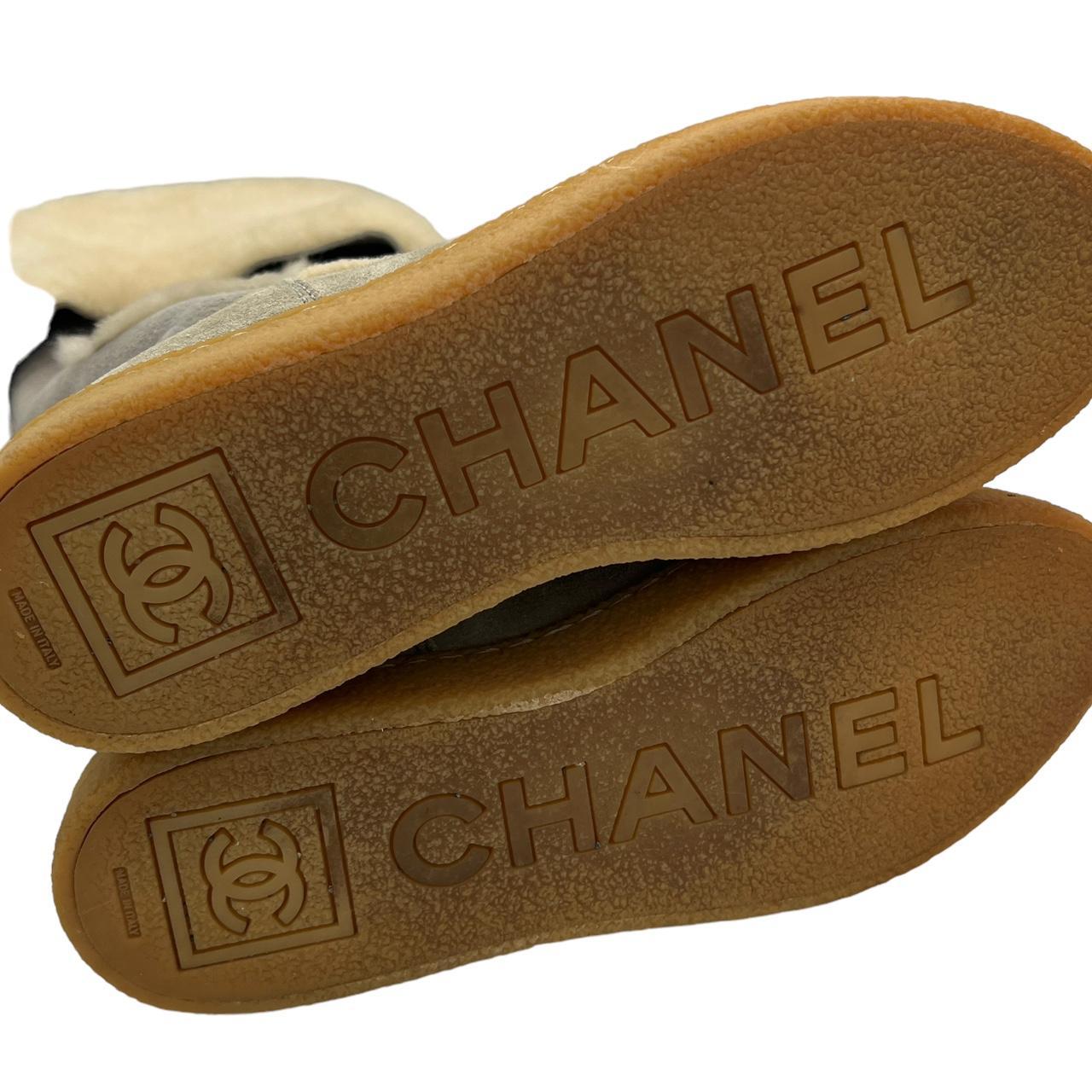 Chanel ugg style boots best sale