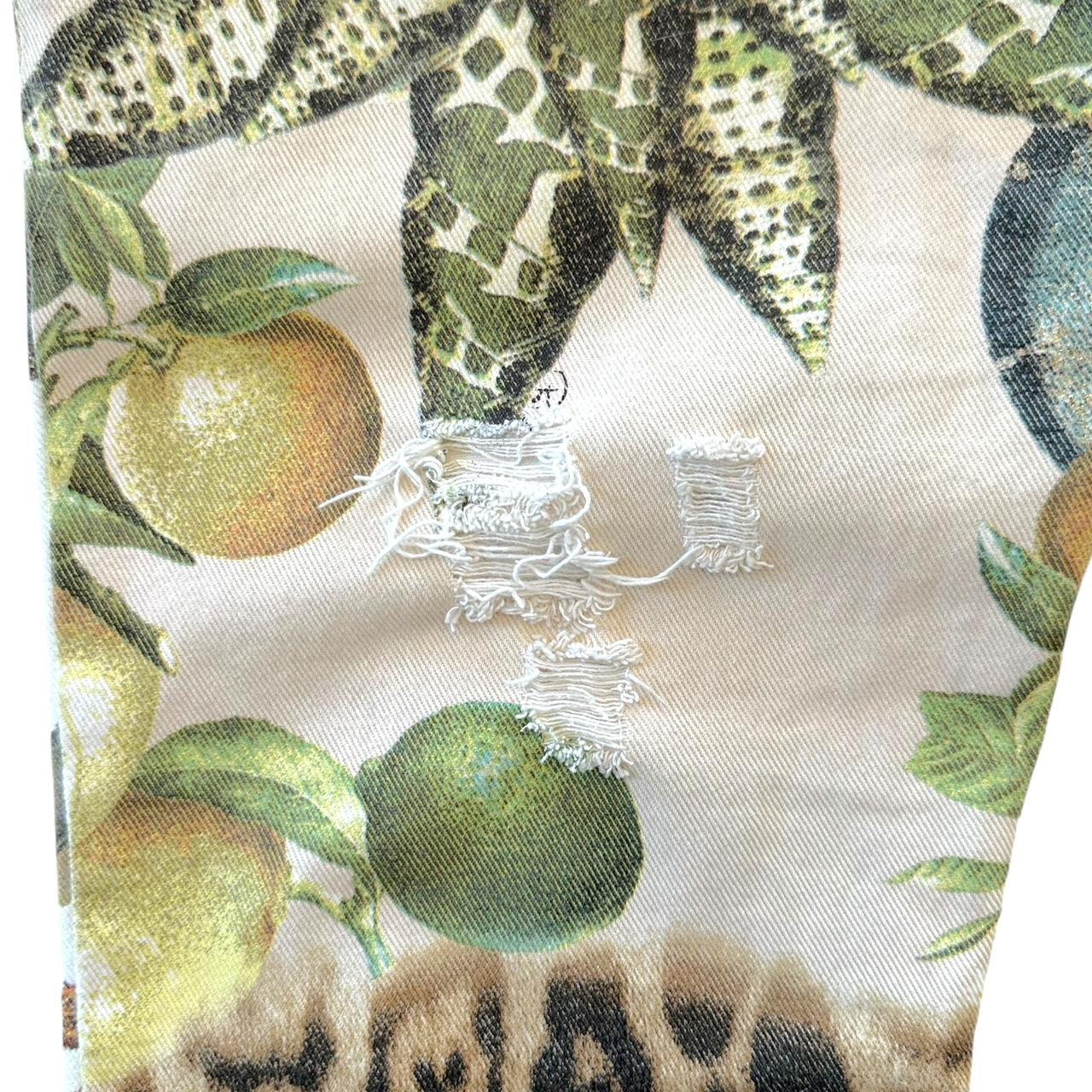 Roberto Cavalli Leopard & Floral Printed Jeans - Outfit Repeater