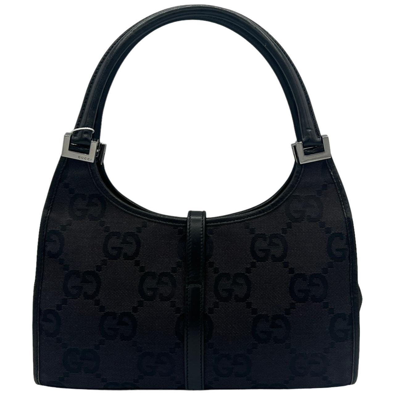 Gucci Black Monogram Mini Jackie Shoulder Bag