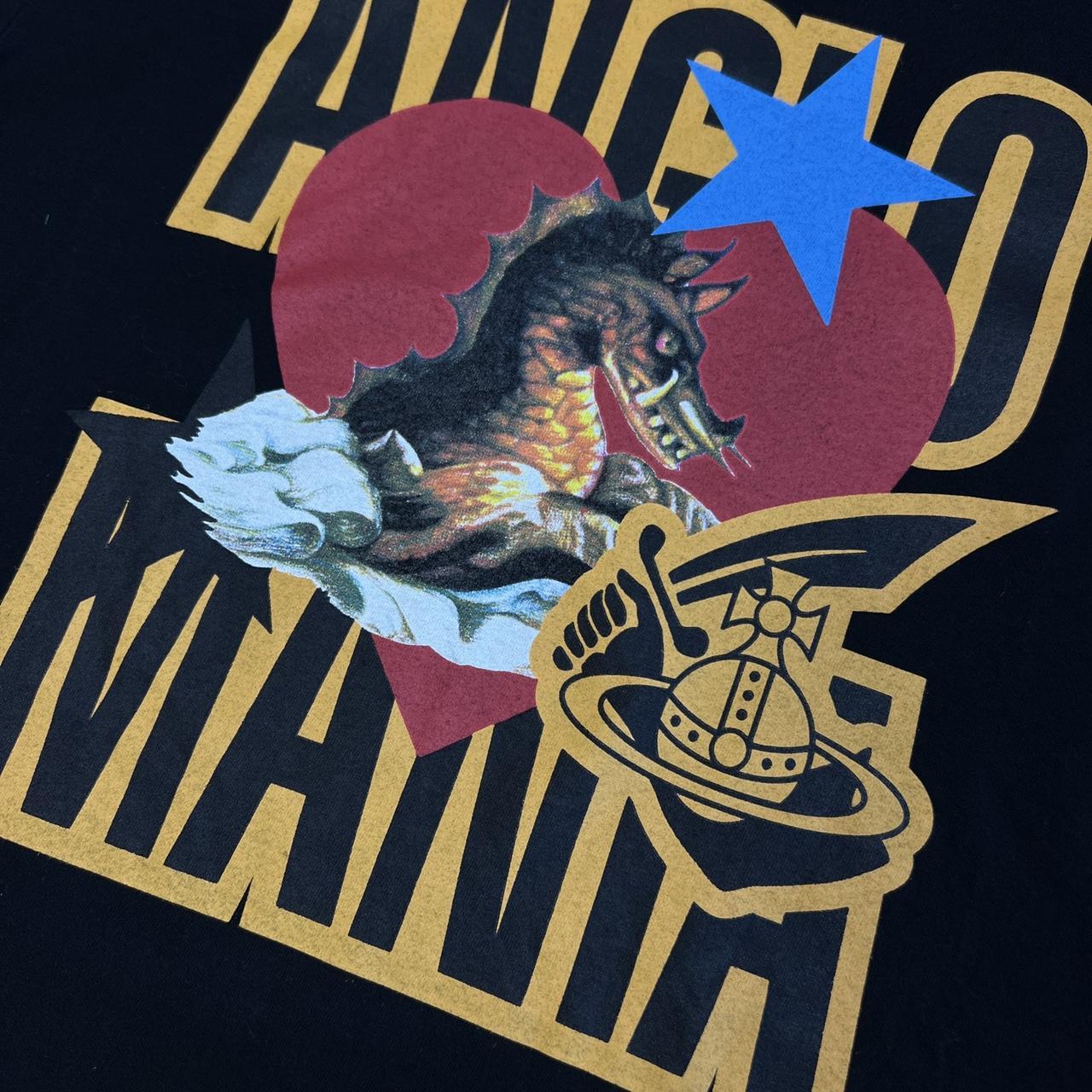 Vivienne Westwood Anglomania Sea Monster Logo Graphic Long Sleeve T-Shirt - Outfit Repeater