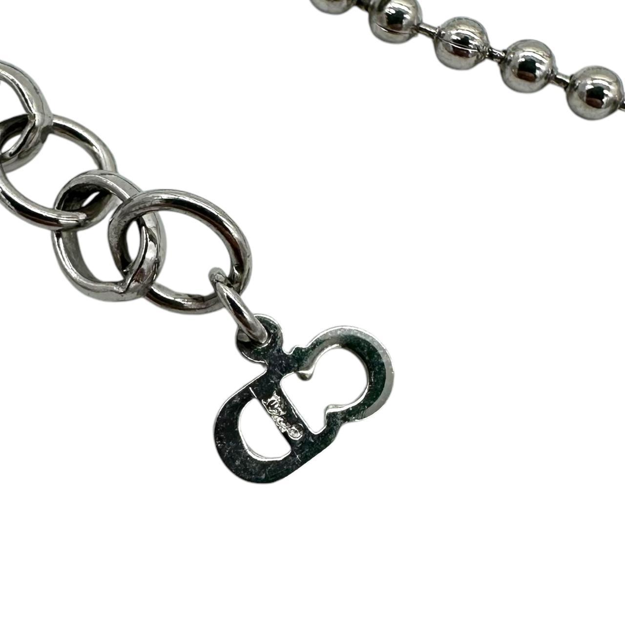 Christian Dior Silver Victim Multi-Chain Necklace - Outfit Repeater