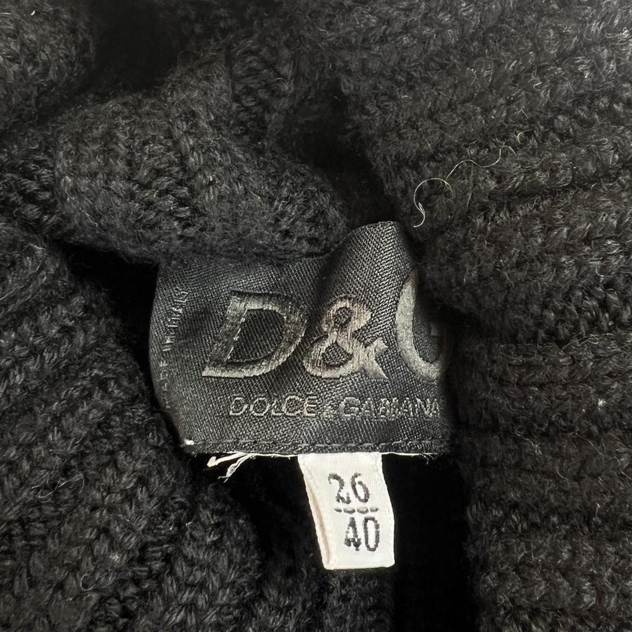 Dolce & Gabbana Knit Logo Turtleneck Sweater - Outfit Repeater