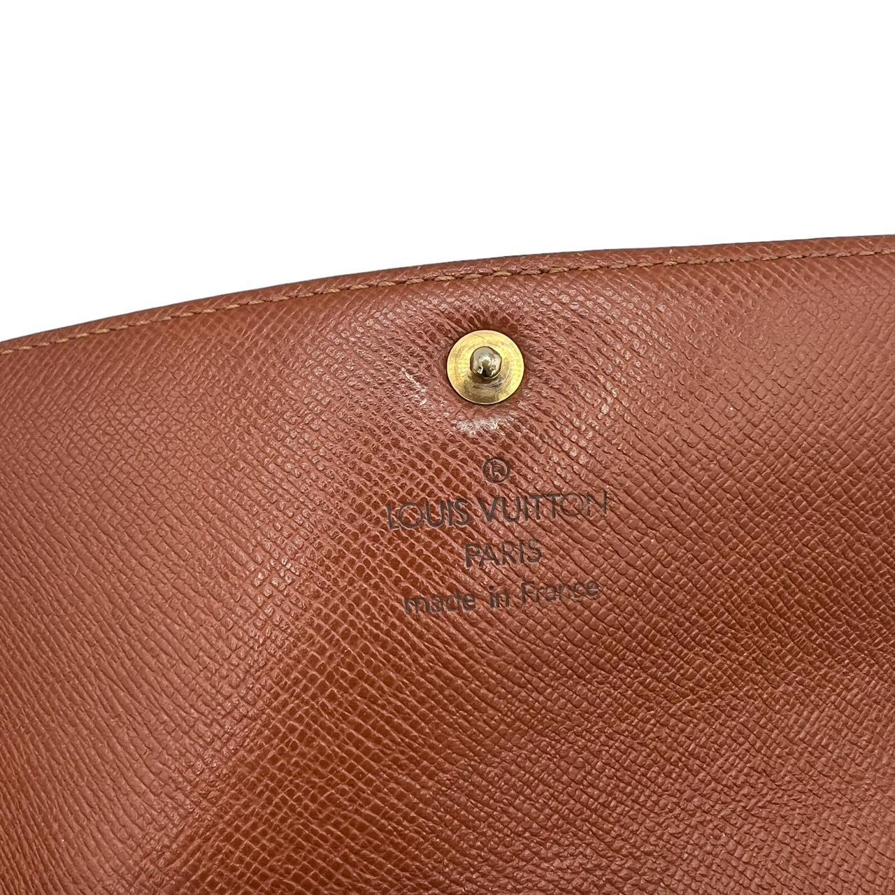 Louis Vuitton Monogram Canvas Long Wallet