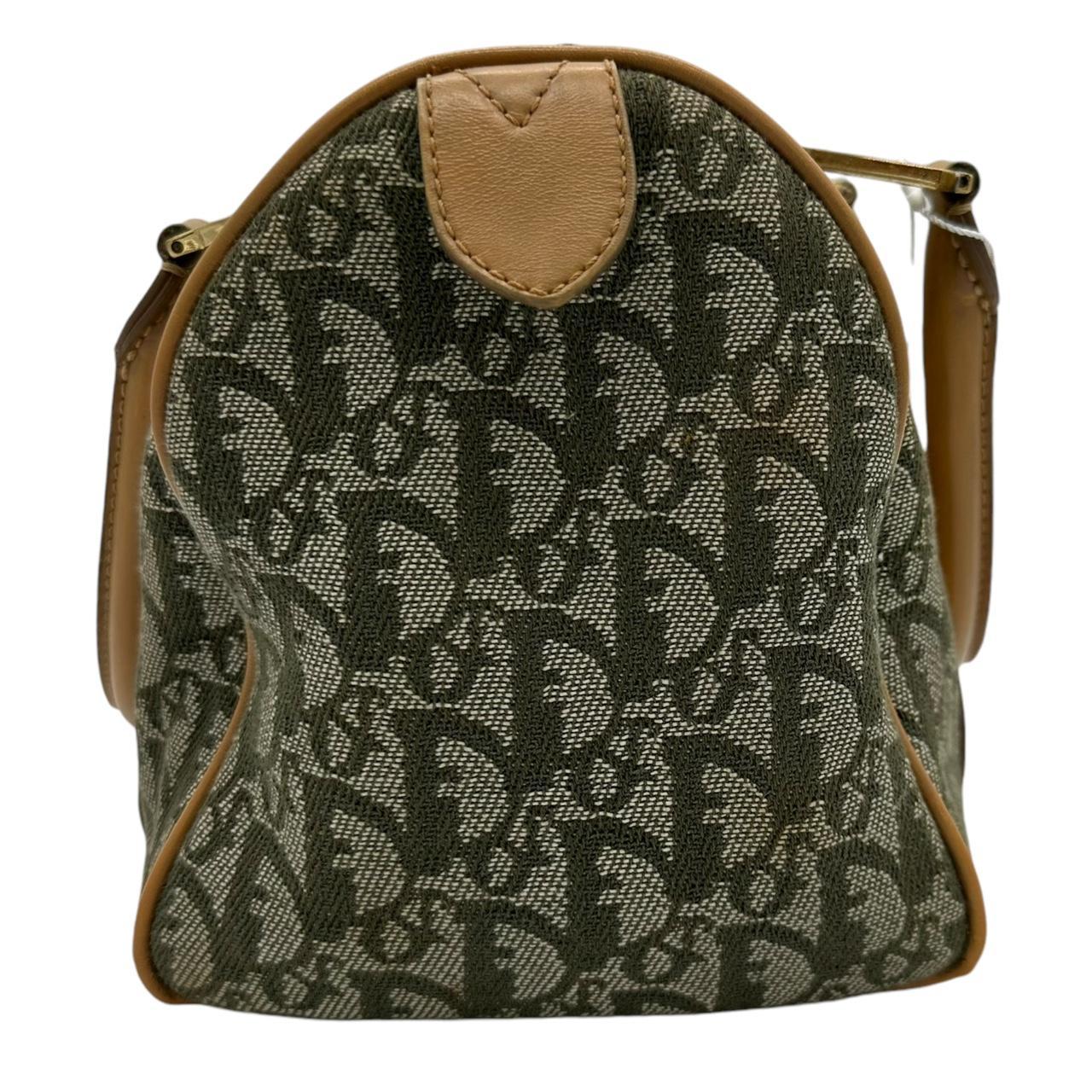 Christian Dior Green Monogram Mini Boston Bag - Outfit Repeater