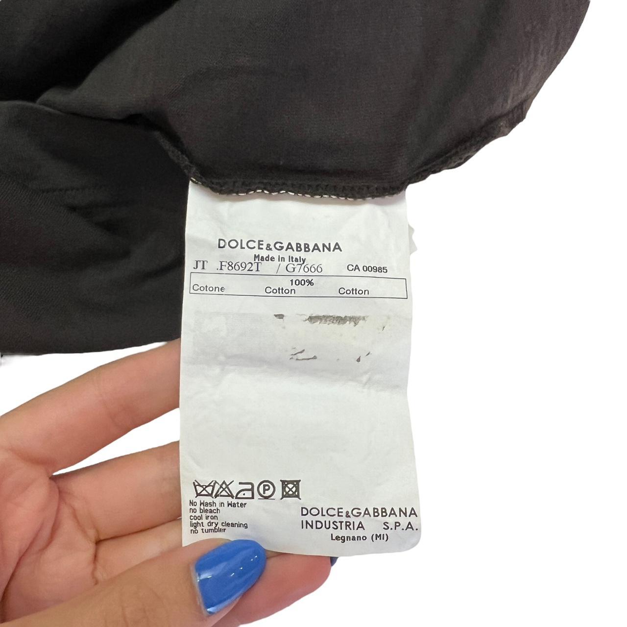 Dolce & Gabbana Brown and Black David Bowie Graphic T-Shirt - Outfit Repeater