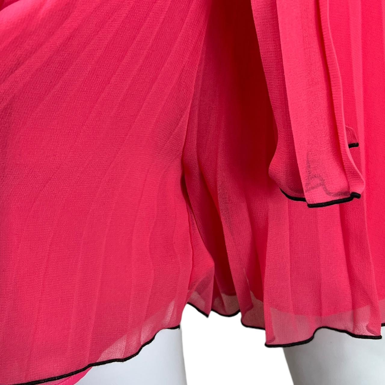 Moschino Boutique Hot Pink Pleated Mini Skirt / Skort - Outfit Repeater