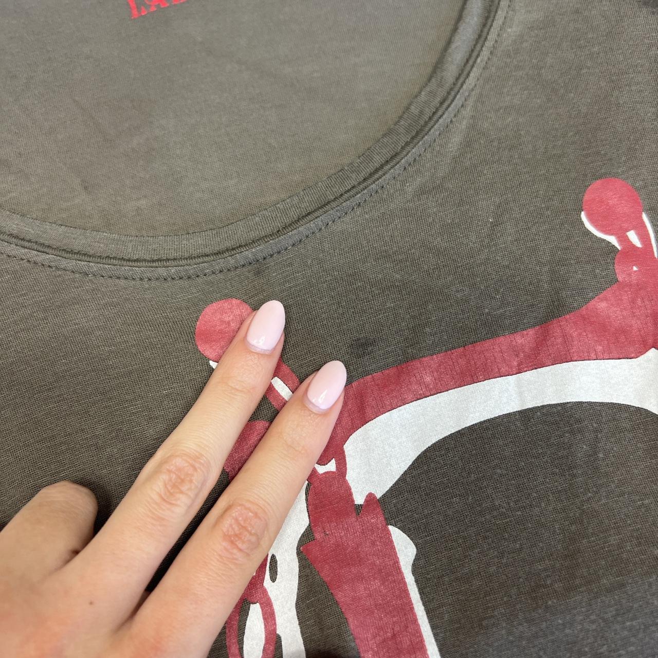 Vivienne Westwood Red Label 'Fuck' Bones Graphic Long Sleeve Flowy T-Shirt - Outfit Repeater