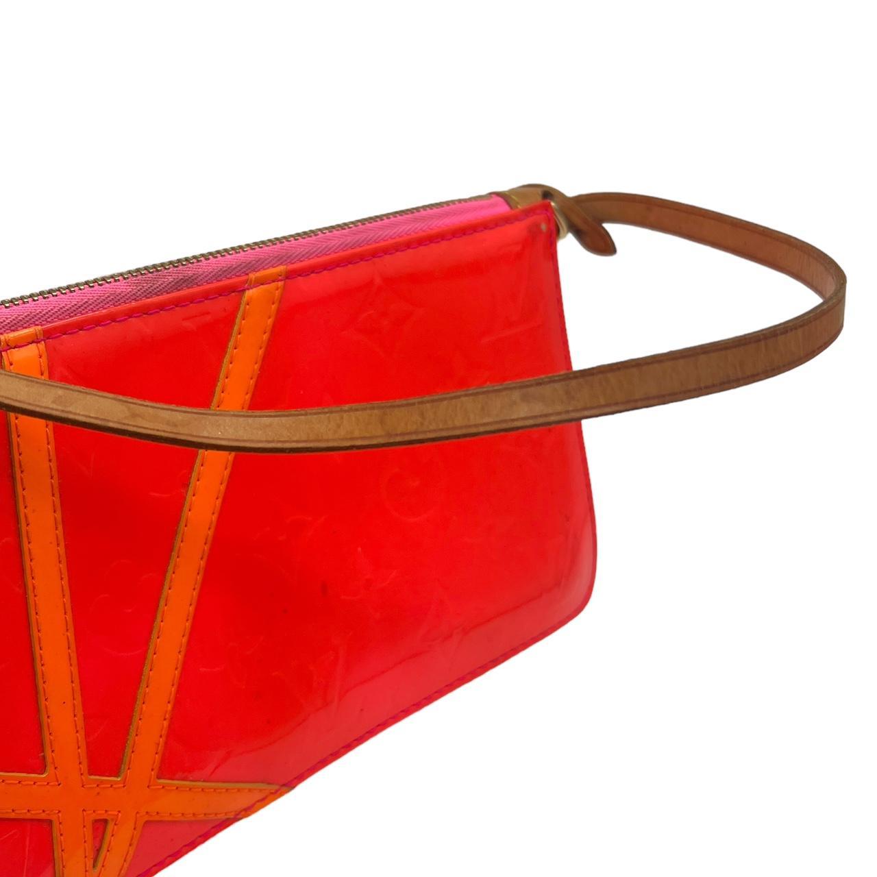 Louis Vuitton x Robert Wilson Fluo Rose Monogram Lexington Pochette Bag - Outfit Repeater