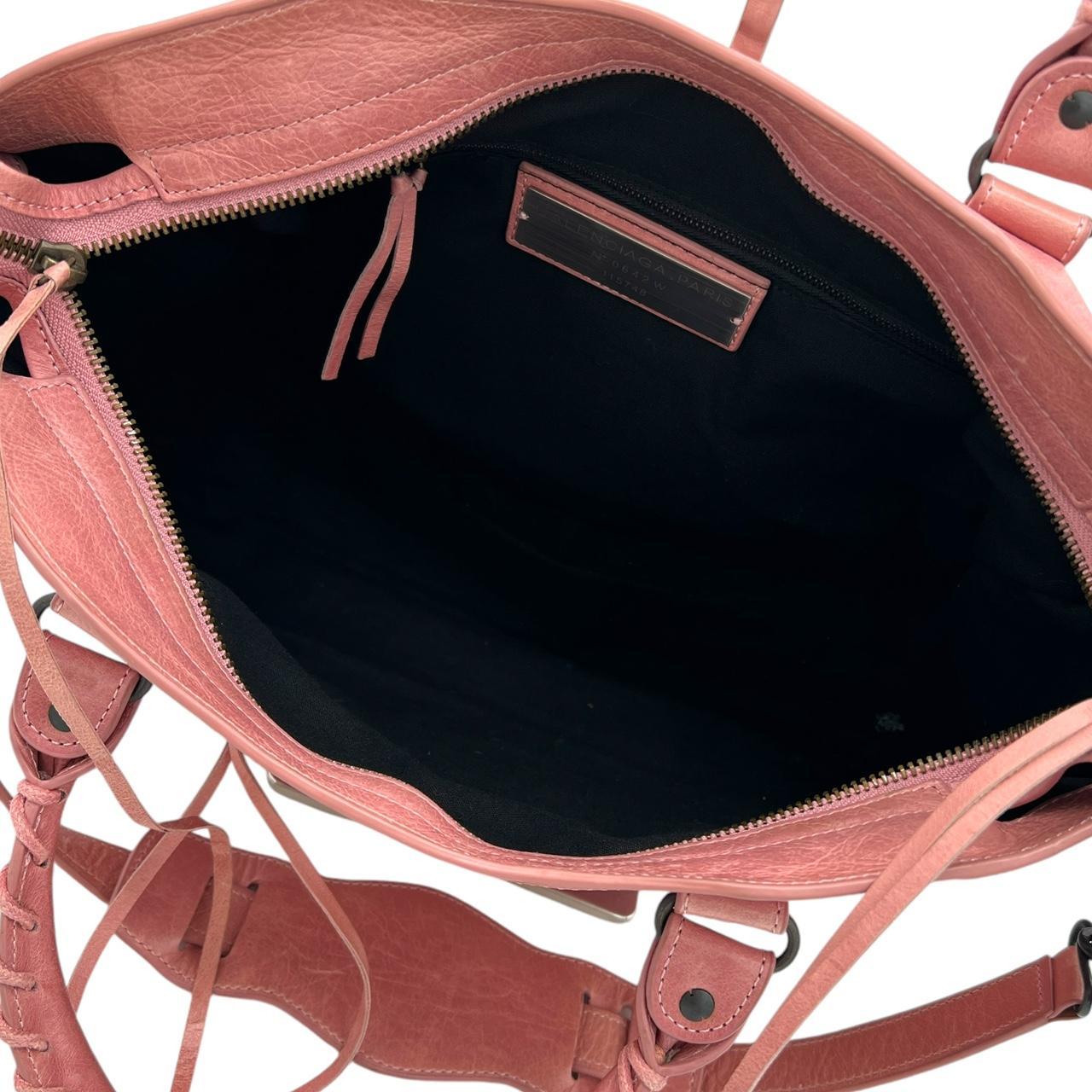 Balenciaga Medium City Bag Light Pink Leather