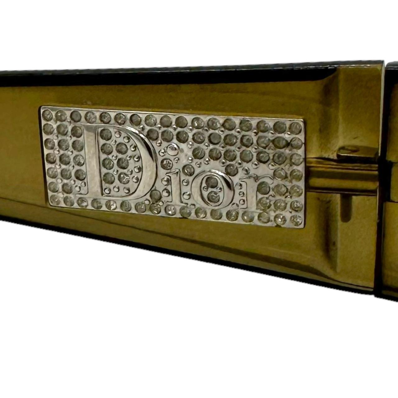 Dior Night 4 Khaki Green Rectangle Sunglasses - Outfit Repeater