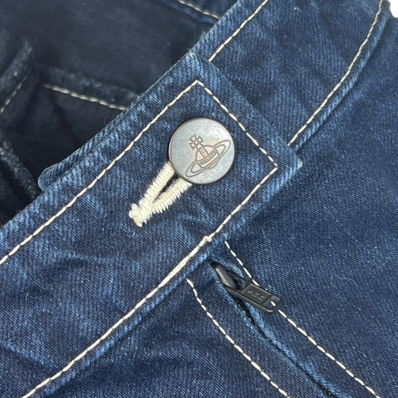 Vivienne Westwood Red Label Asymmetrical Denim Mini Skirt - Outfit Repeater