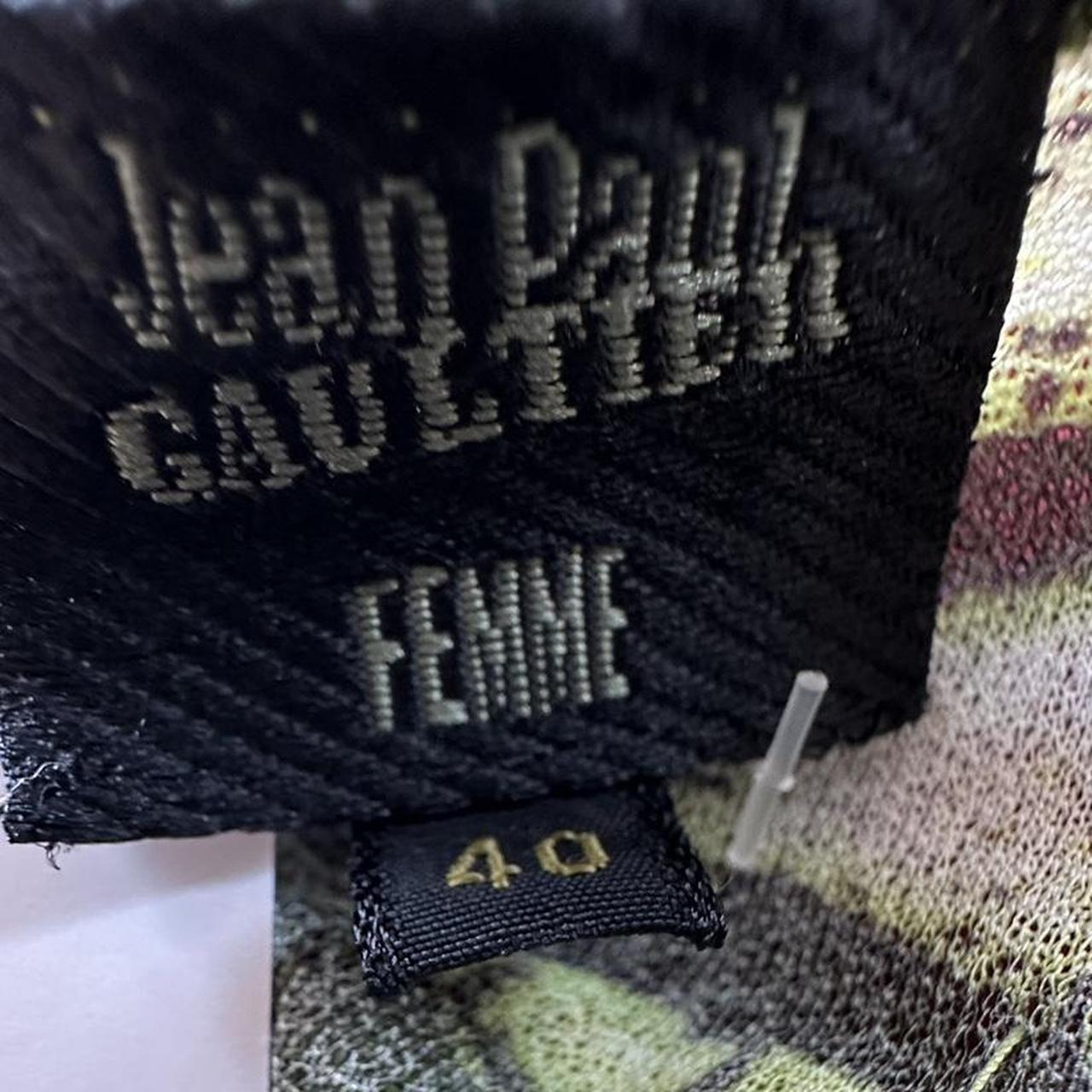 Jean Paul Gaultier S/S 2000 Mesh Green Face Graphic Tank Top - Outfit Repeater