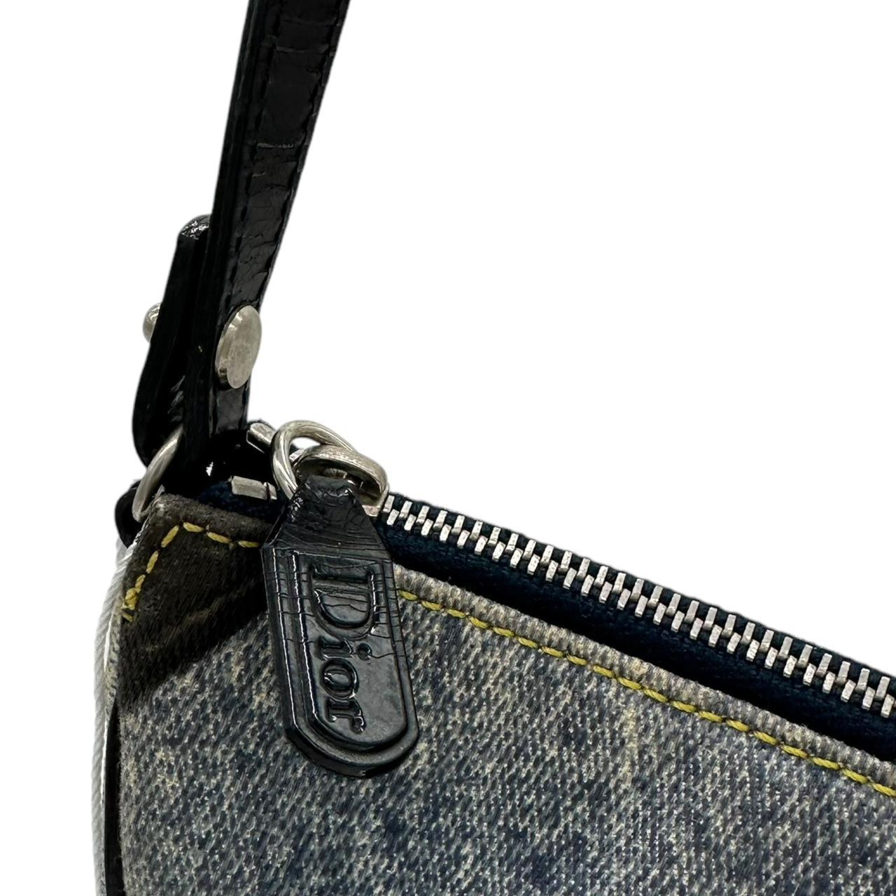 Christian Dior Speedway Patchwork Denim Mini Saddle Shoulder Bag - Outfit Repeater