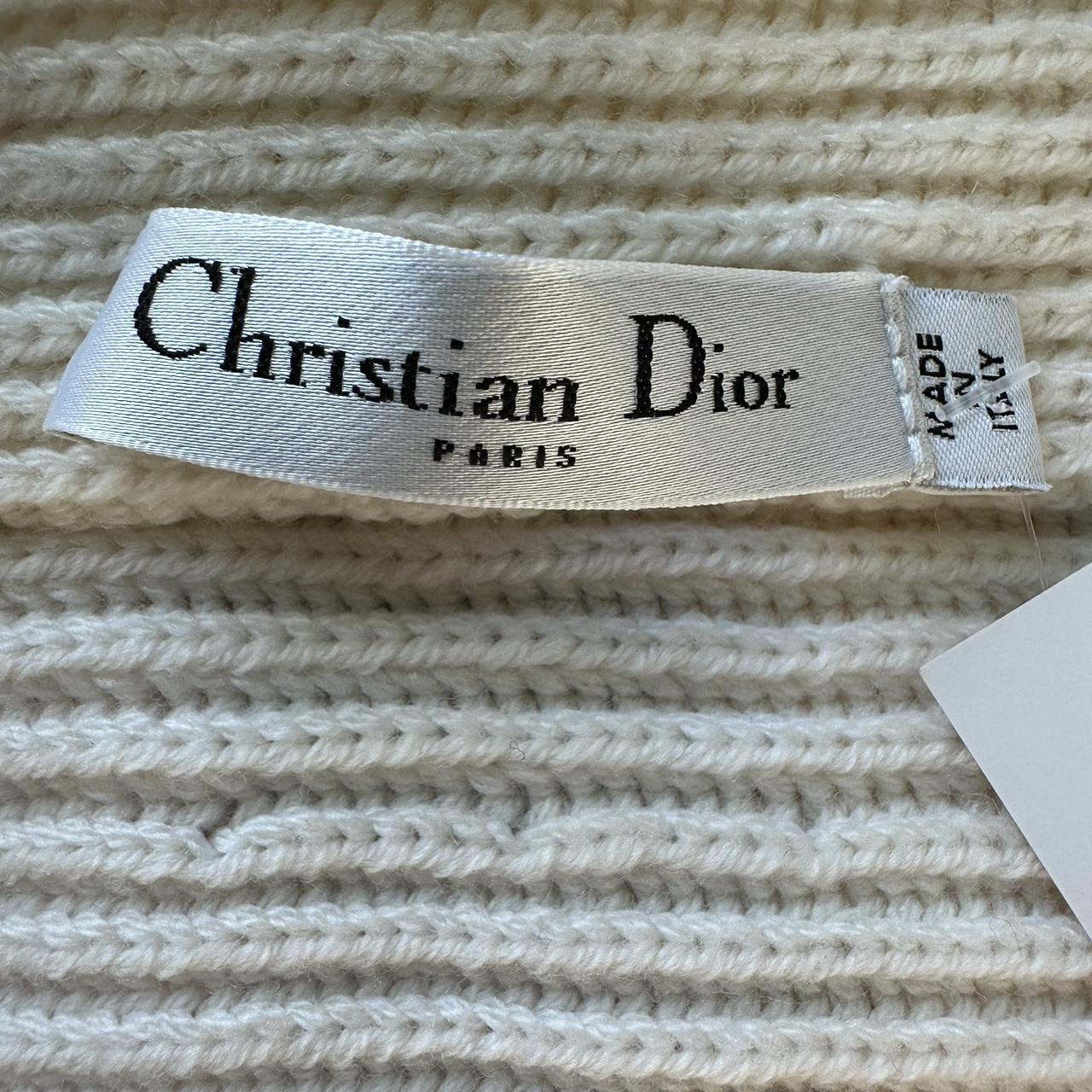 Christian Dior by John Galliano F/W 2004 Ivory Off the Shoulder Sweater - Outfit Repeater