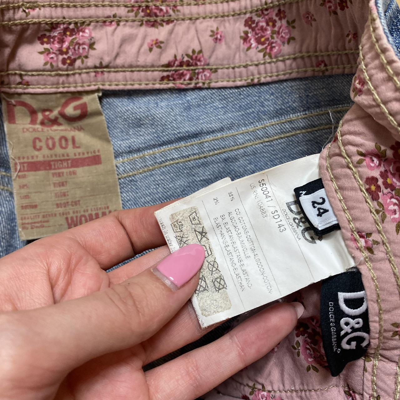 Dolce & Gabbana D&G Denim Devotees "Cool Fit" Low Waisted Straight Leg Jeans - Outfit Repeater