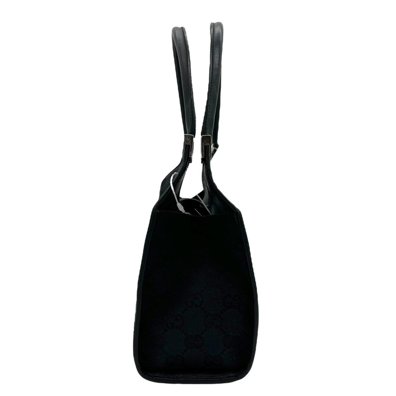 Gucci Black Monogram Mini Jackie Shoulder Bag - Outfit Repeater