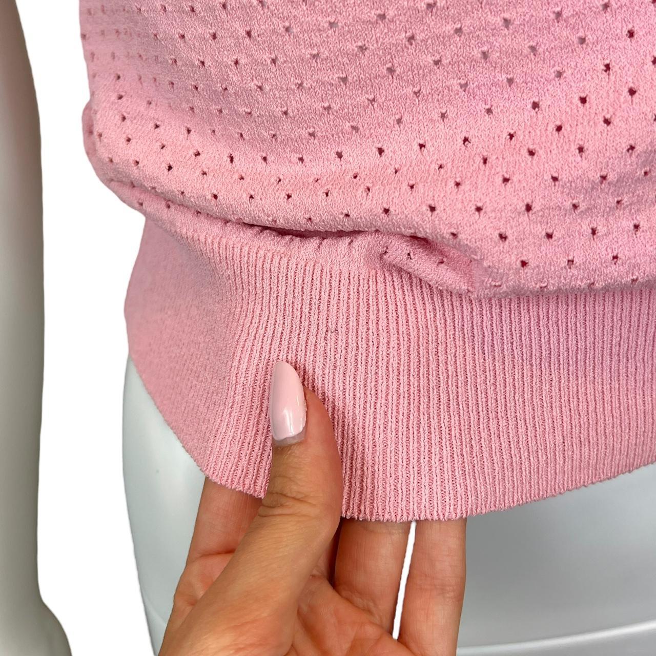 Moschino Cheap & Chic Pink Lace Trimmed Off The Shoulder Top - Outfit Repeater