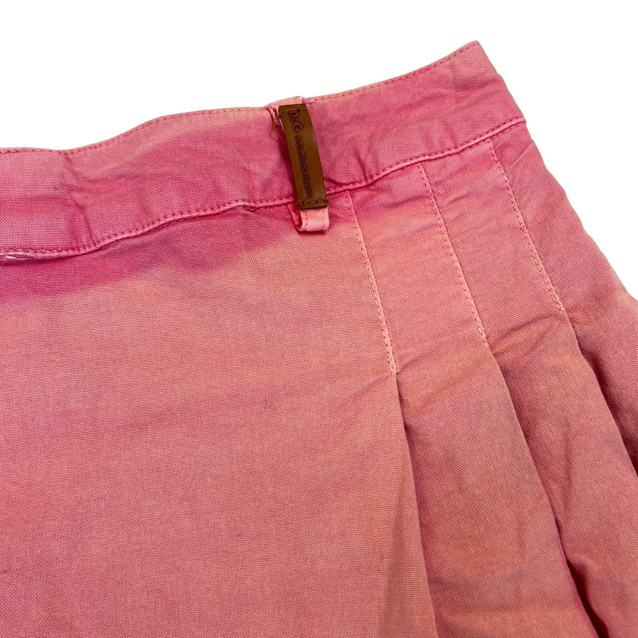 Dolce & Gabbana Pink Pleated Mini Skirt - Outfit Repeater