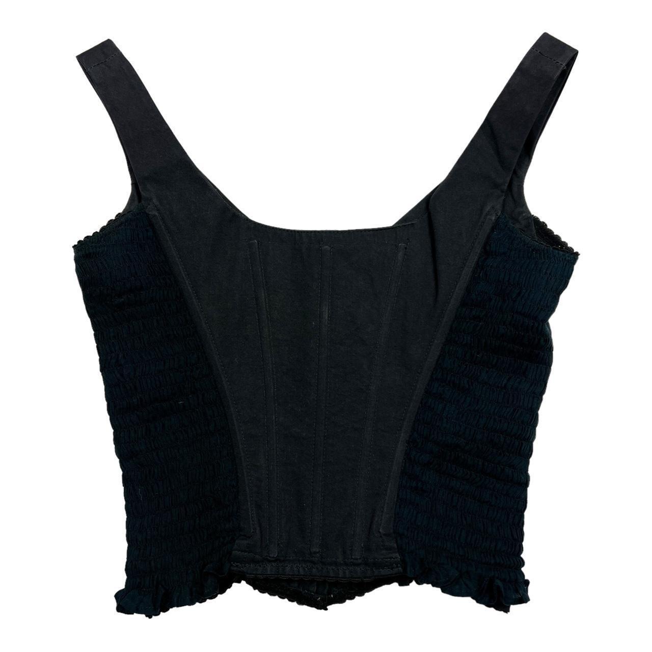 Vivienne Westwood Black Ruched Side Corset
