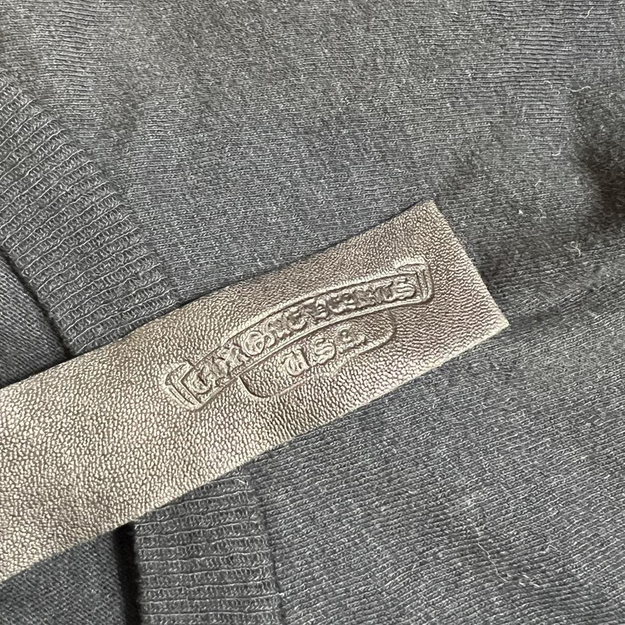 Chrome Hearts Black Embroidered Dagger Logo T-Shirt - Outfit Repeater