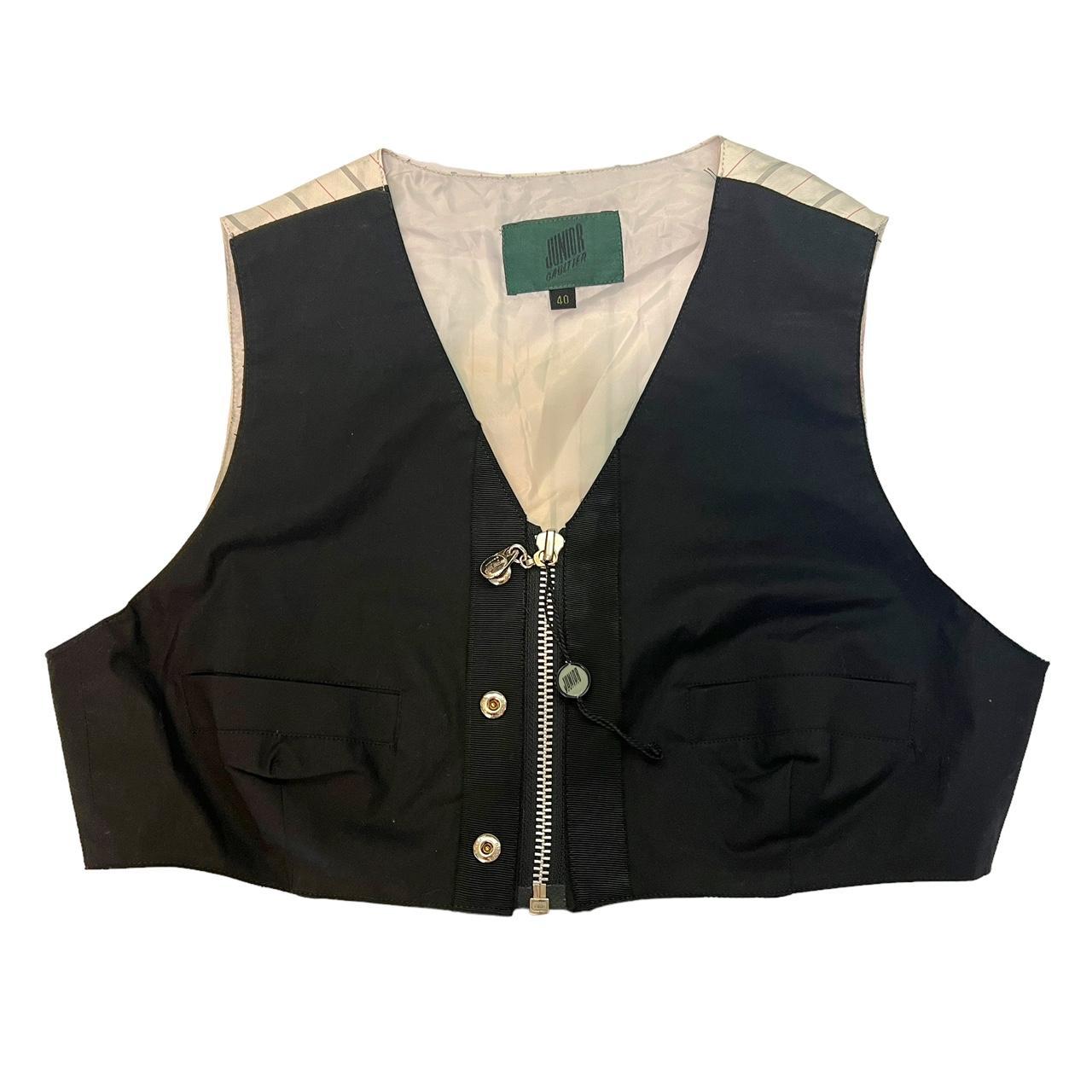 Junior Gaultier By Jean-Paul Gaultier Ultra Cropped Vest Top