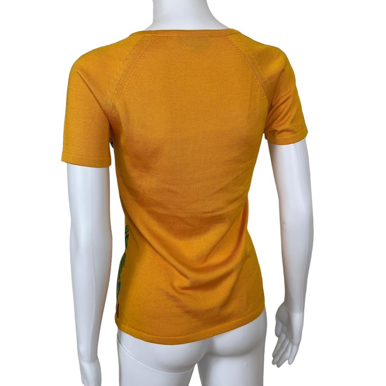 Gucci by Tom Ford S/S 1996 Fruit Print Silk T-Shirt