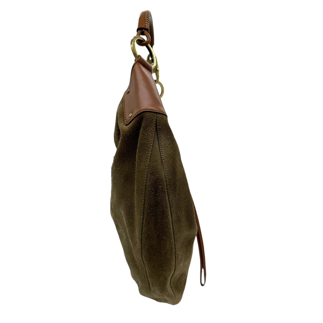 Gucci Khaki Suede Hobo Bag - Outfit Repeater