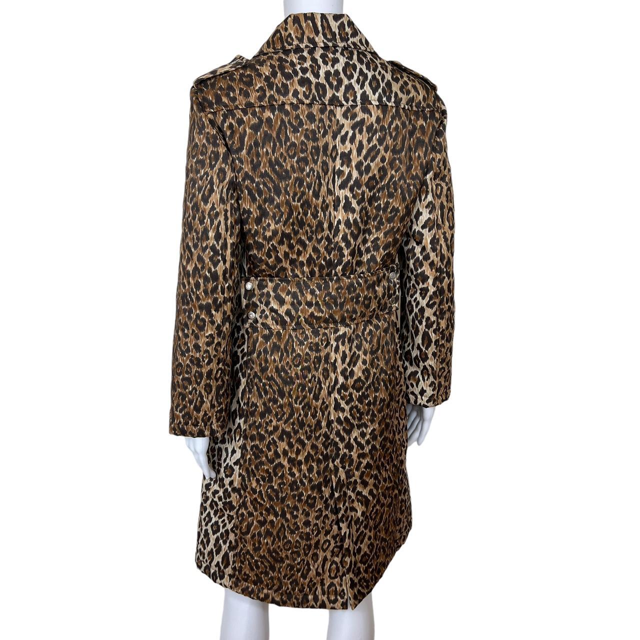 Dolce & Gabbana Leopard Print Trench Coat - Outfit Repeater