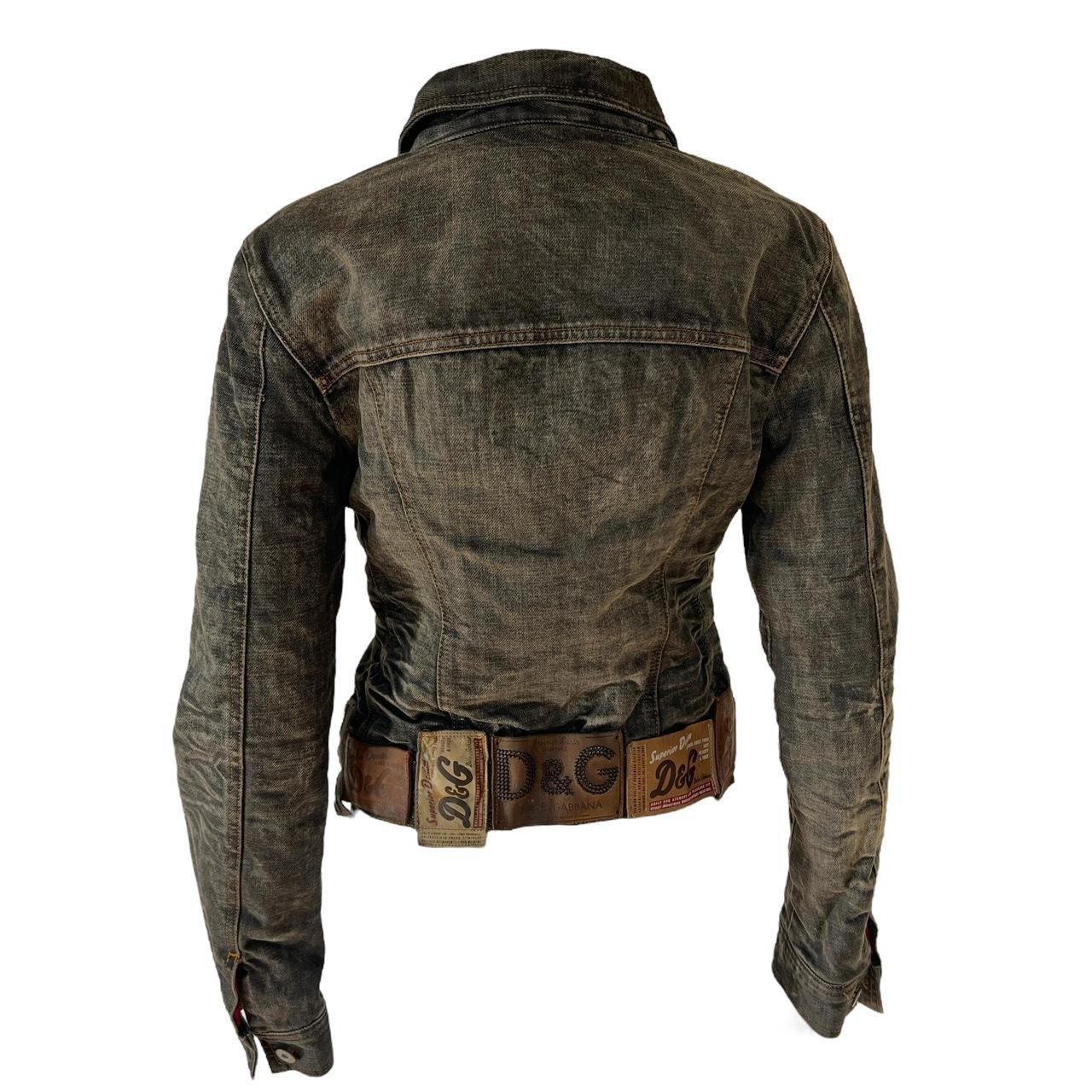 Dolce & Gabbana Logo Patch Denim Jacket - Outfit Repeater