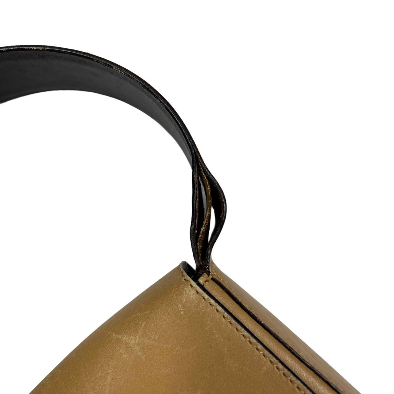 Prada Tan Leather Structured Crossbody Bag - Outfit Repeater