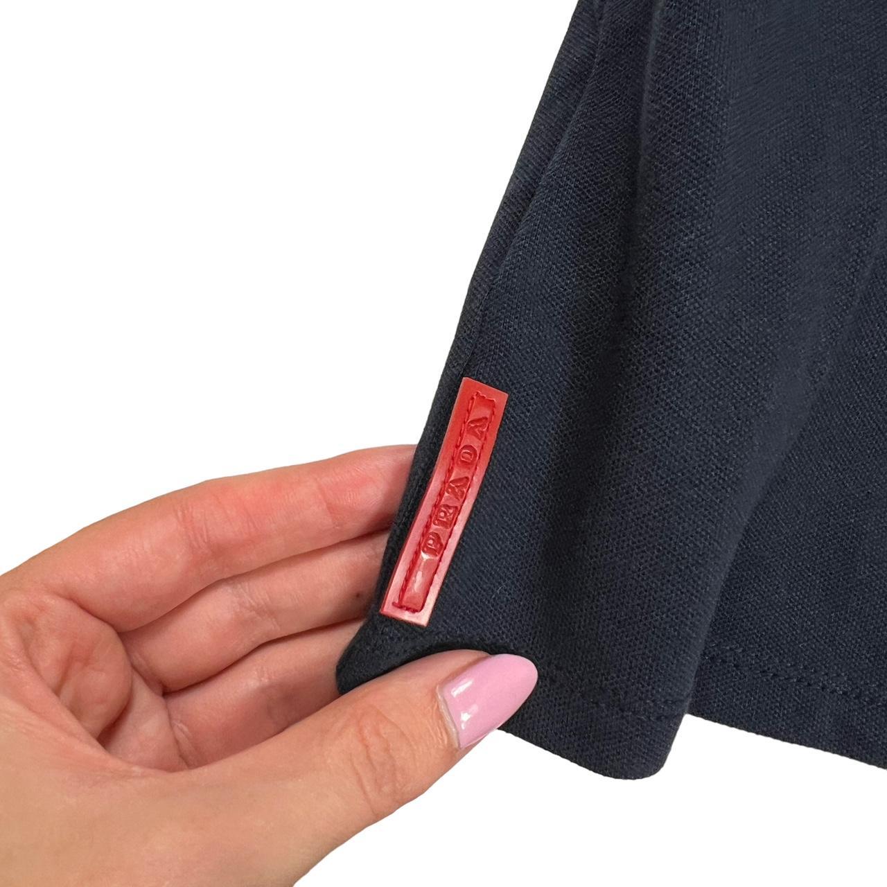 Prada Sport Navy and Red Sleeveless Polo Tank - Outfit Repeater