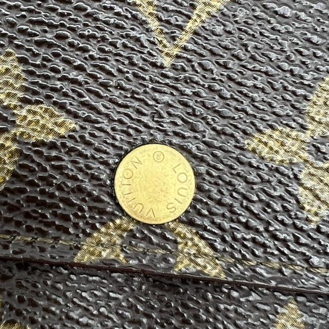 Louis Vuitton Monogram Canvas Sarah Long Wallet