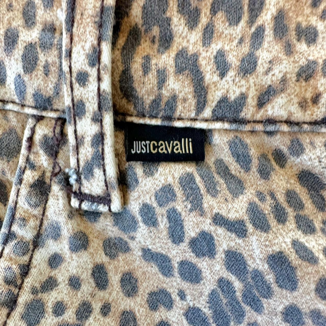 Just Cavalli by Roberto Cavalli Low Rise Leopard Print Jeans - Outfit Repeater