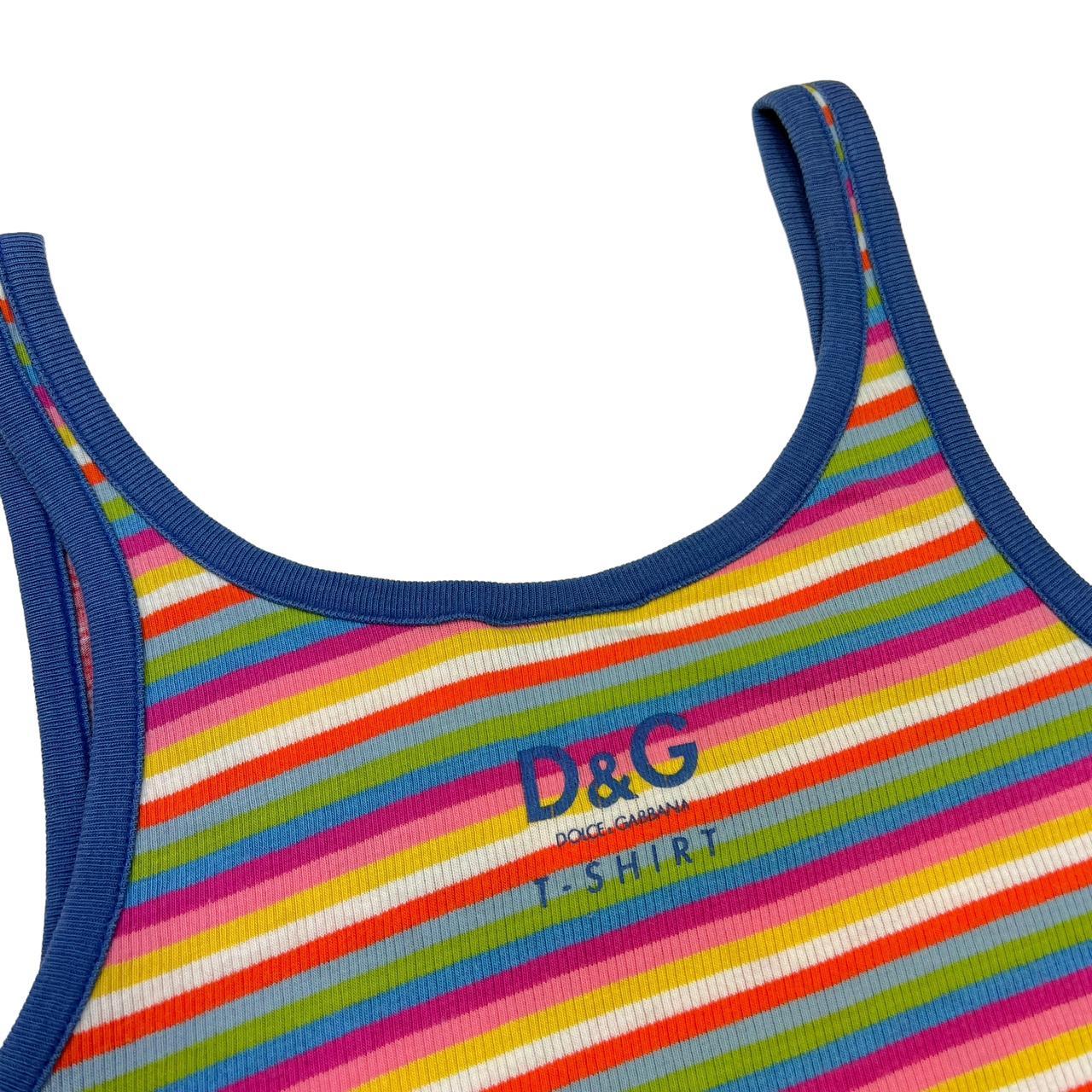 Dolce & Gabbana Printed Graphic Tank Top