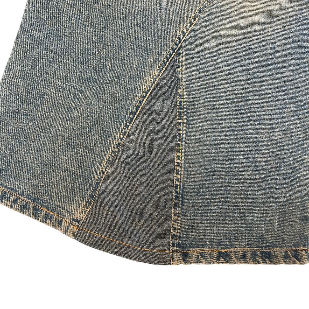 Dolce & Gabbana Faded Denim Midi Skirt - Outfit Repeater