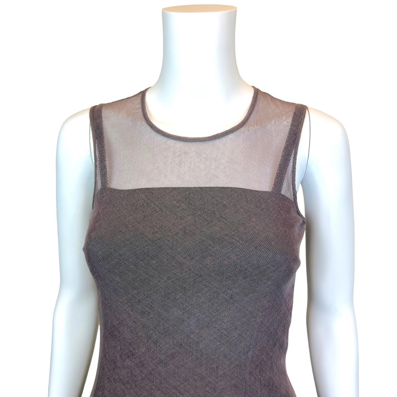 Dolce & Gabbana Purple Floral Embroidered Mesh Slip Dress - Outfit Repeater