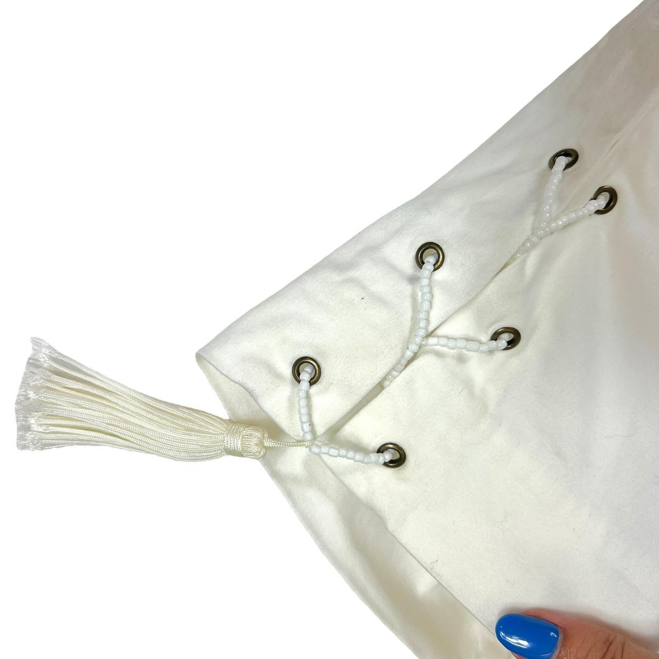 Roberto Cavalli  Class White Beaded Embellished Capri Pants - Outfit Repeater