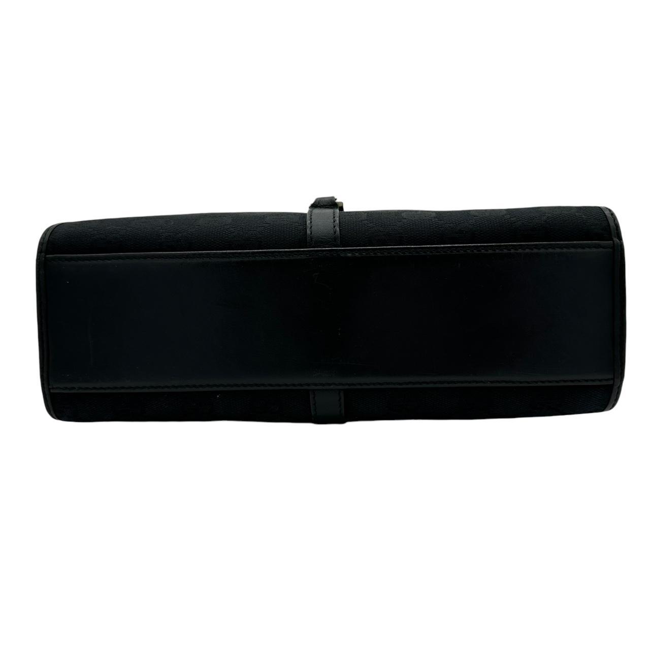 Gucci Black Monogram Mini Jackie Shoulder Bag - Outfit Repeater