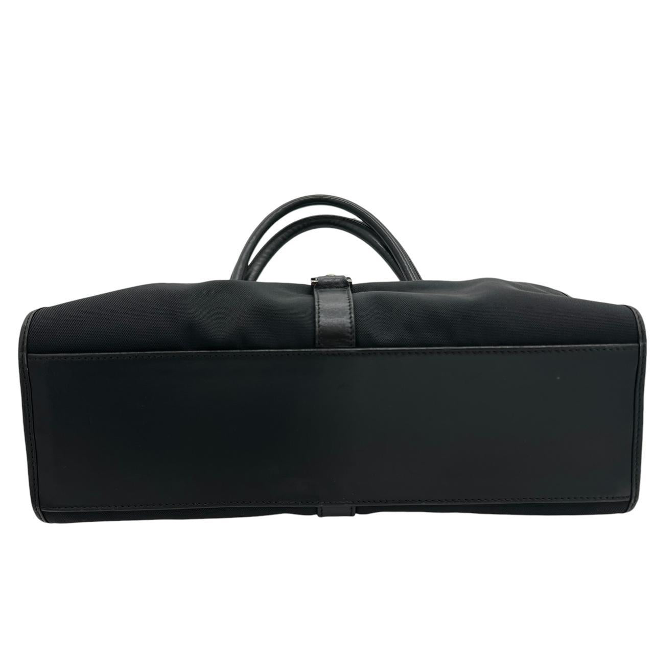 Gucci Jackie Black Canvas and Leather Shoulder Bag - Outfit Repeater