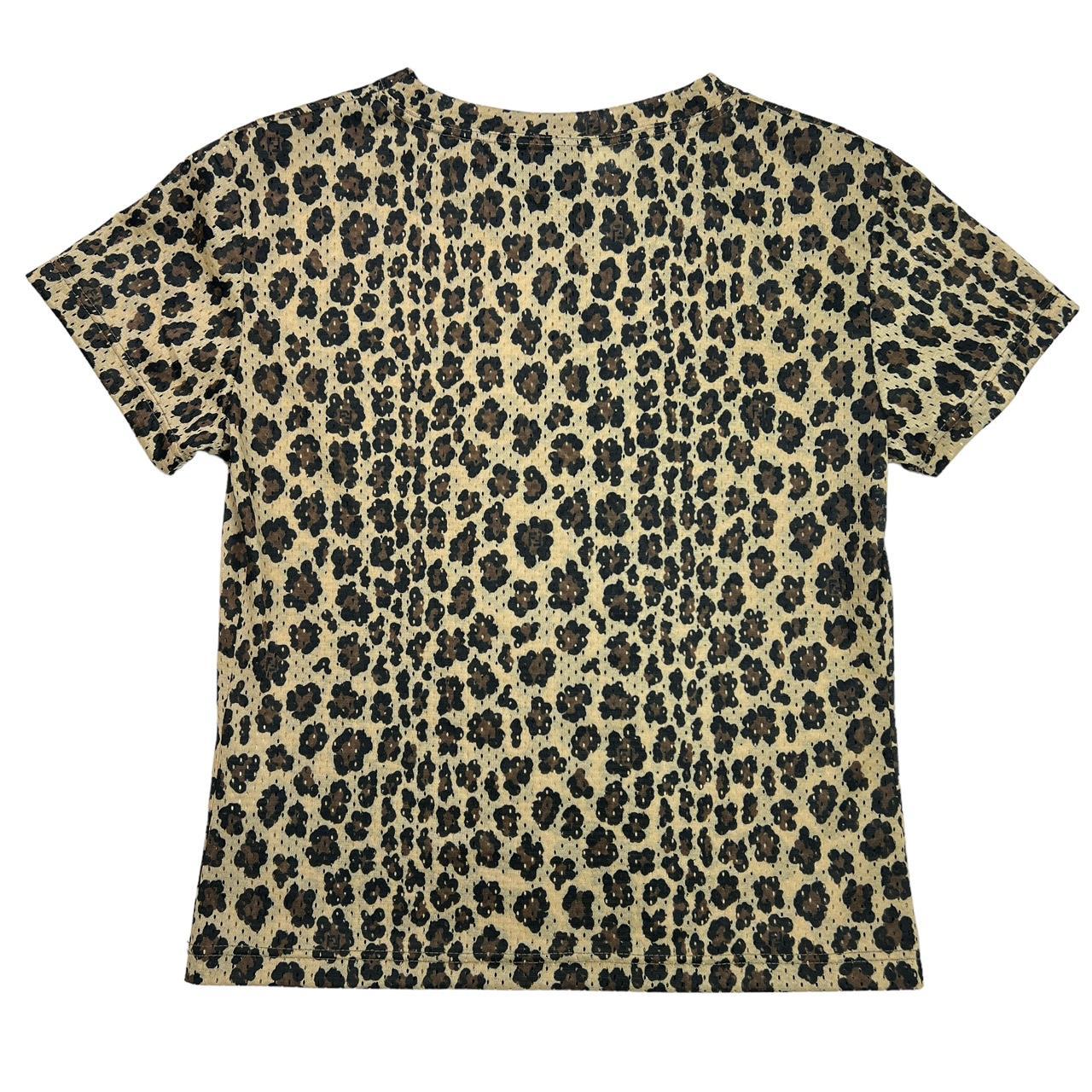 Fendi Jeans Leopard Print Mesh Jersey - Outfit Repeater