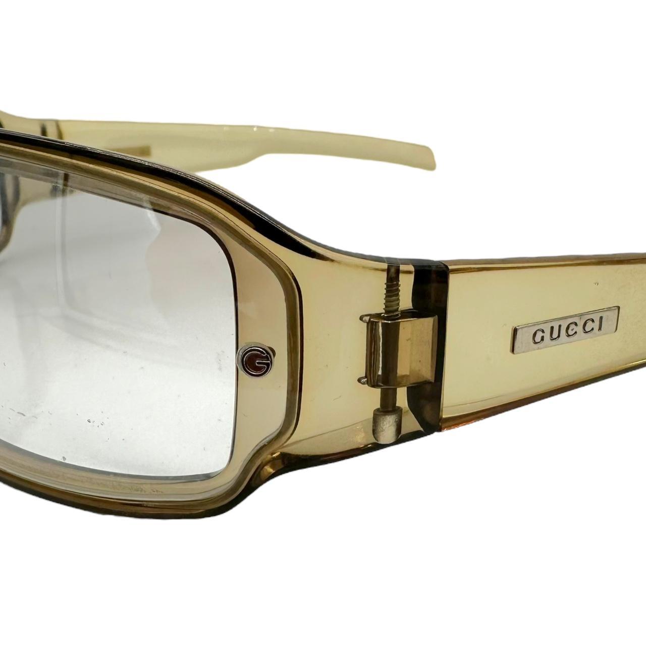 Gucci Rectangle Wrap Sunglasses - Outfit Repeater