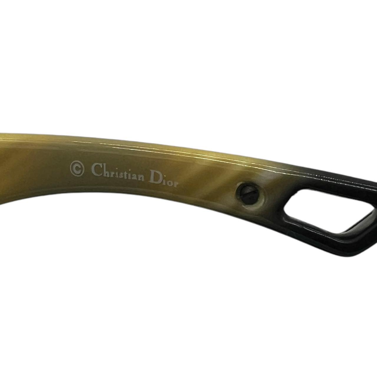 Christian Dior Western Engraved Shield Sunglasses - Outfit Repeater