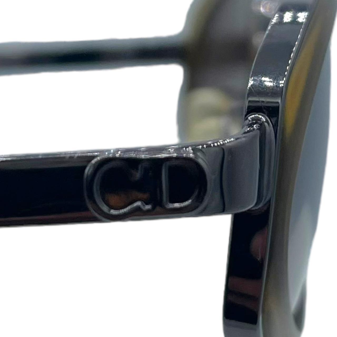 Christian Dior Two-Tone Oval Sunglasses