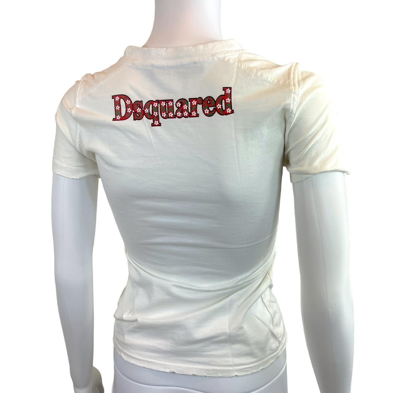 Dsquared2 'Yo Lay Me Dude' Graphic Logo T-Shirt - Outfit Repeater