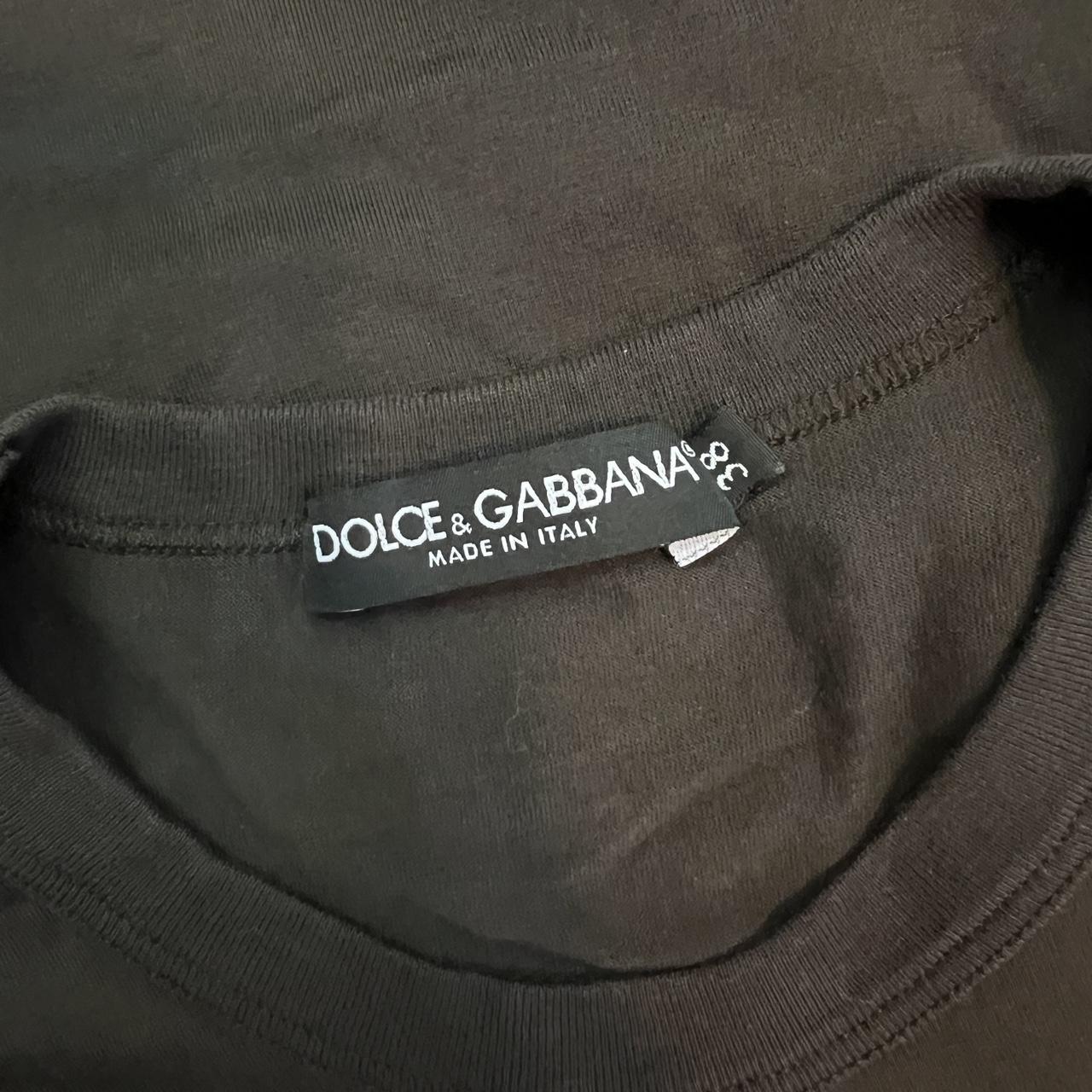 Dolce & Gabbana Brown and Black David Bowie Graphic T-Shirt - Outfit Repeater