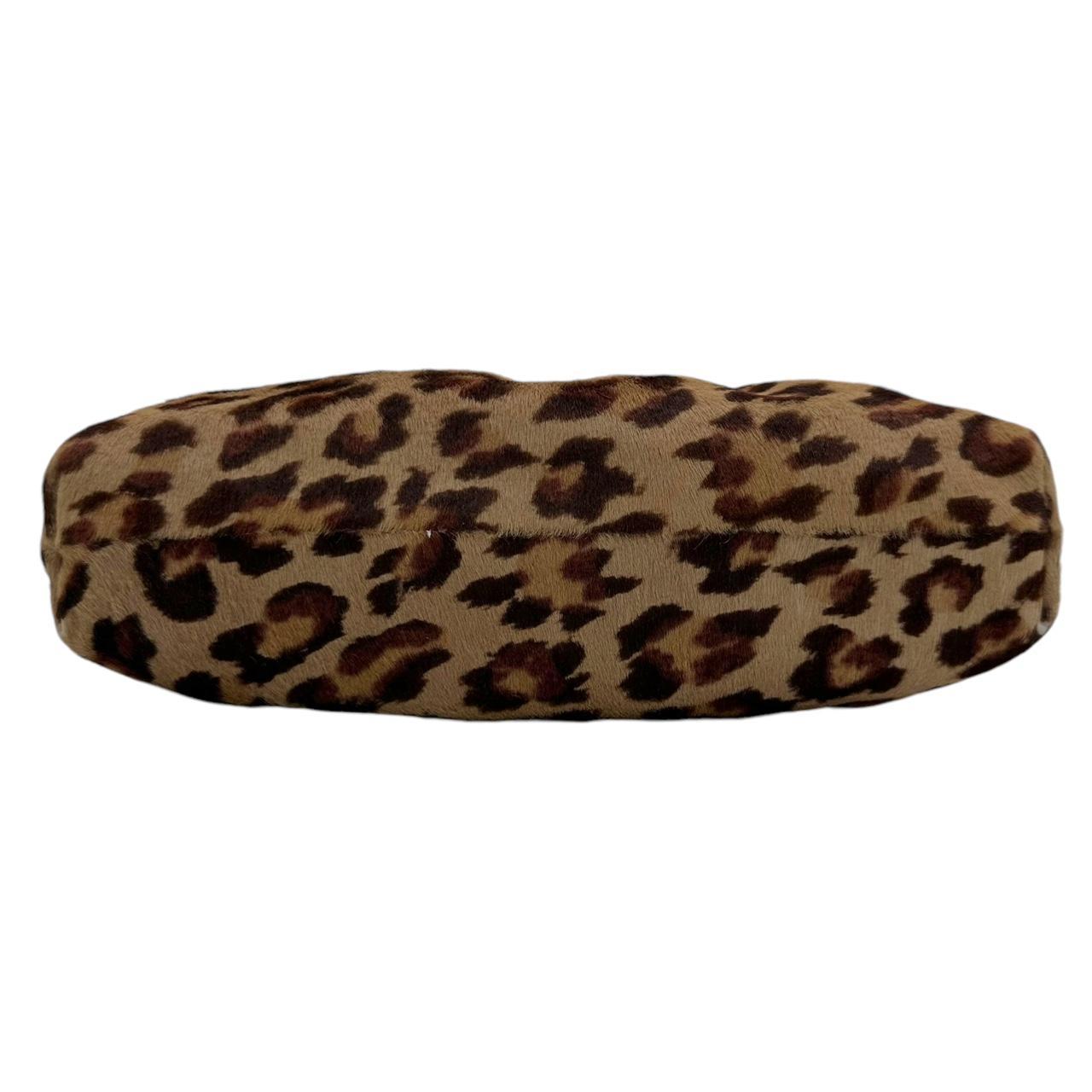 Fendi Chef Leopard Print Ponyhair Shoulder Bag - Outfit Repeater