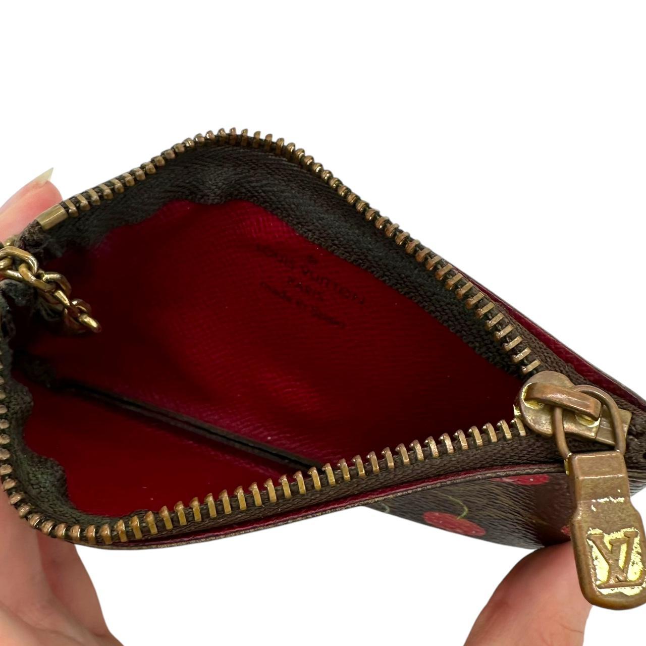 Louis Vuitton Coin Pouch Murakami Cherry Print