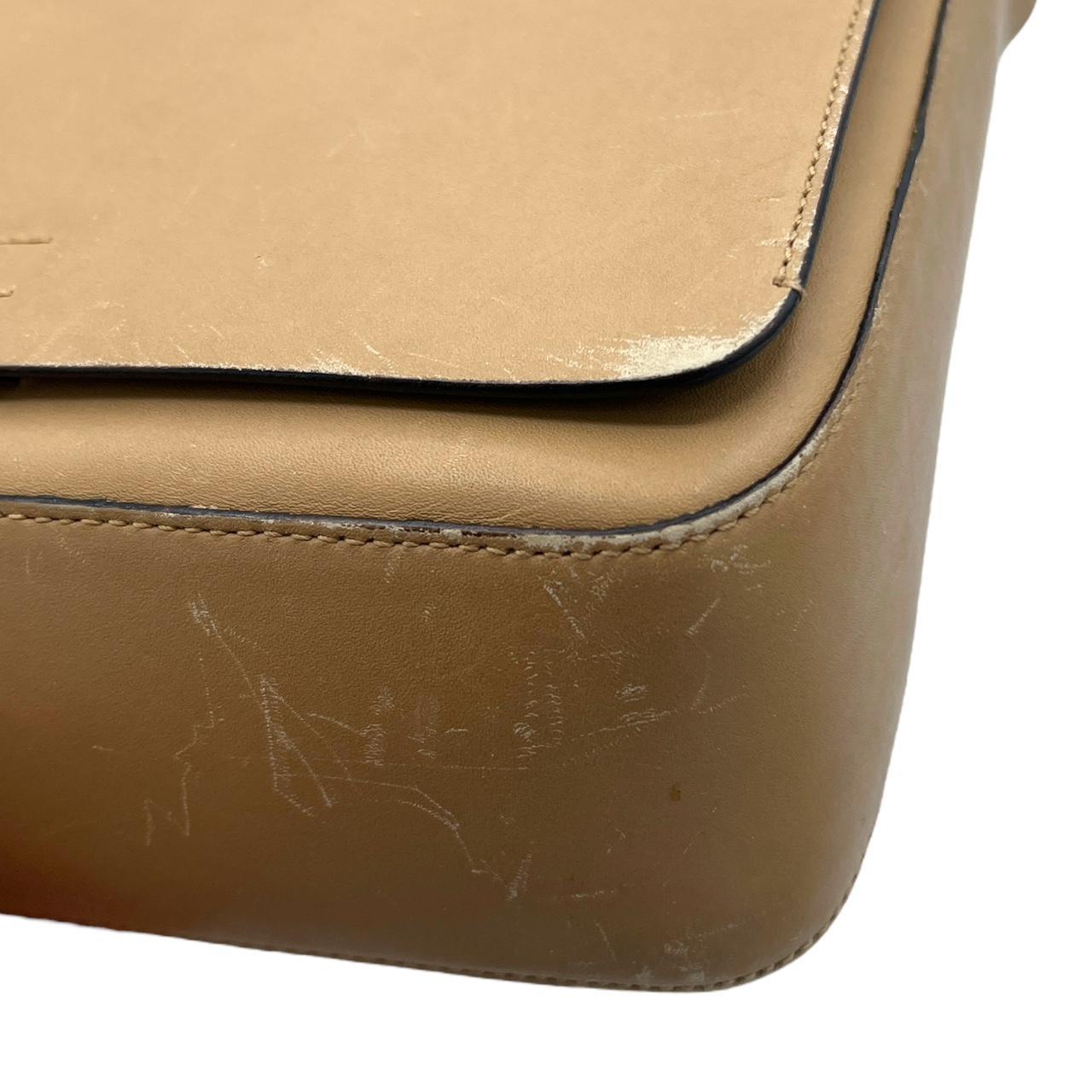 Prada Tan Leather Structured Crossbody Bag - Outfit Repeater